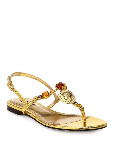 dolce gabbana womens sandals